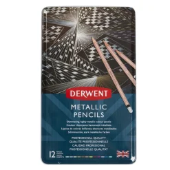 Derwent Metallic 12 farger