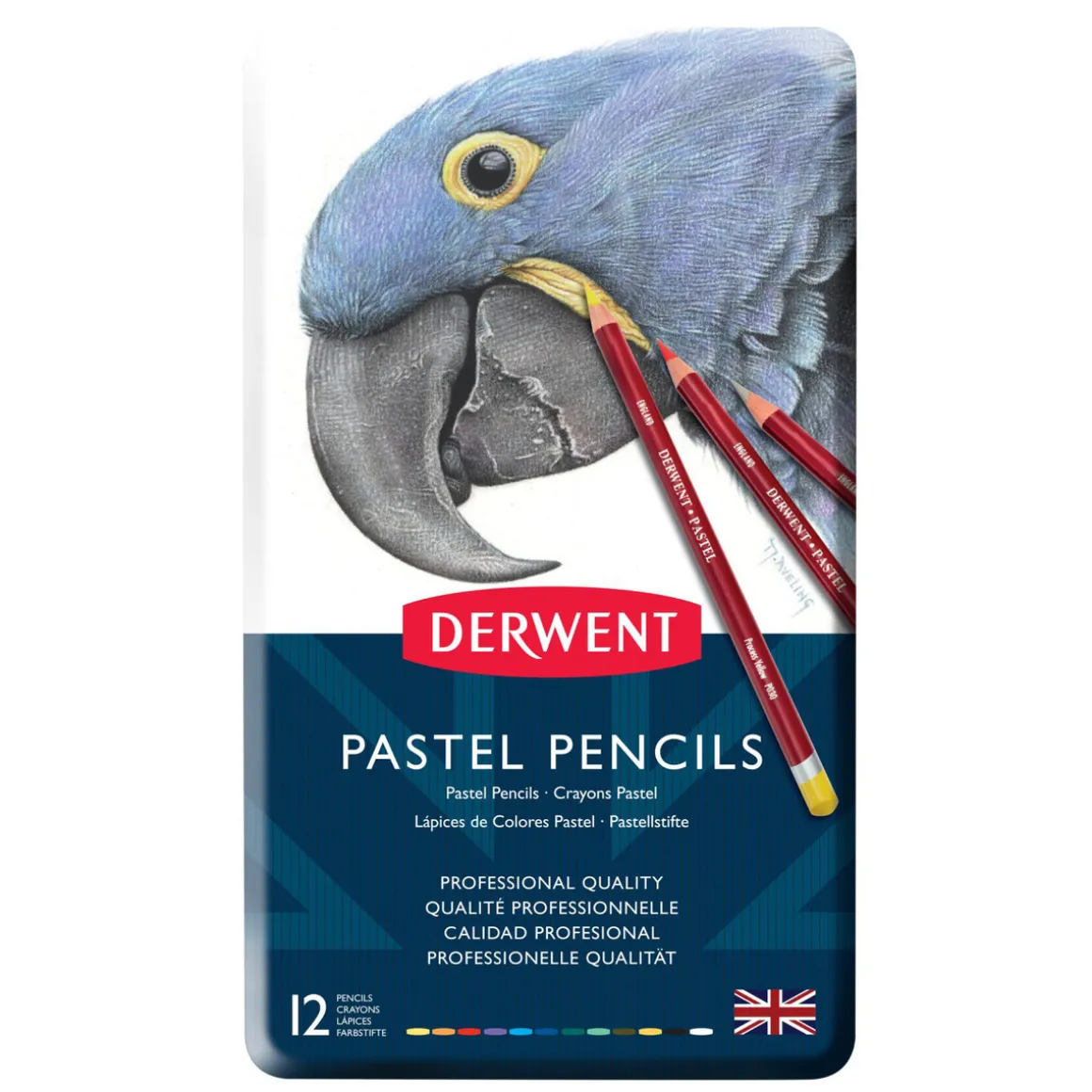 Derwent pastellblyanter 12 stk