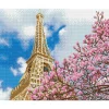 Diamond Dotz La Tour Eiffel – diamond painting, 40×50 cm, 24500 dotz