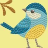 Diamond Dotz Tweet – diamond painting, 7,8×7,8 cm