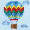 Diamond Dotz Up, Up & Away – diamond painting, 7,6×7,6 cm, 290 dotz
