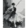 Diamond Painting prima ballerina, 30×40 cm lerret + perler, silikon & pinsett