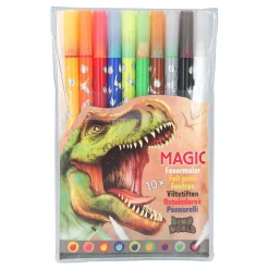 Dino World Tusjpenner 10-pakning