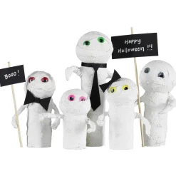 DIY-kit Mumiefamilien, en utrolig morsom Halloween-hobbyaktivitet