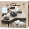 DIY-kit ullsåpe, alt for å lage egen såpe i form av små steiner