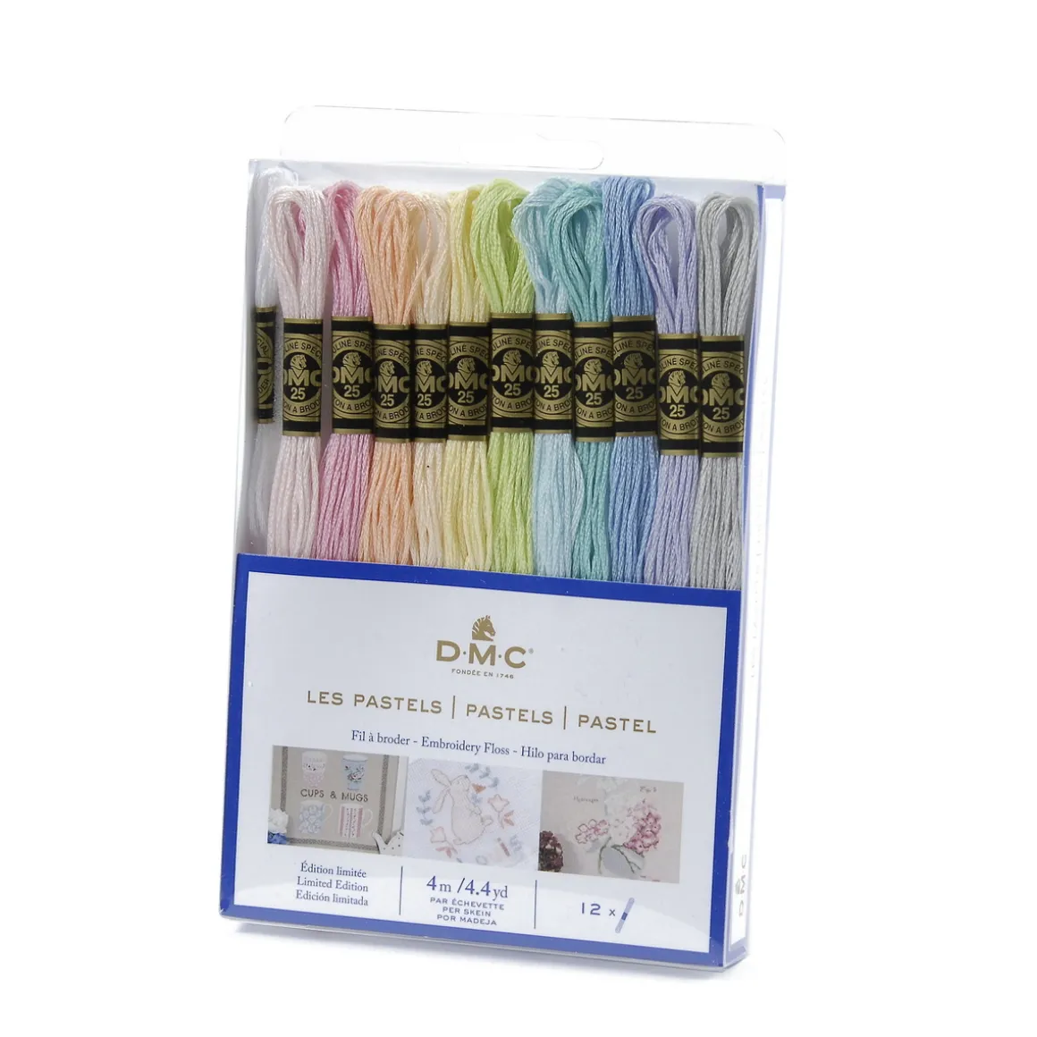 DMC Moulinégarn 12-pack Pastels