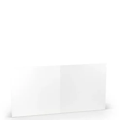 Dobbeltkort 5 stk. 157x157 hvit