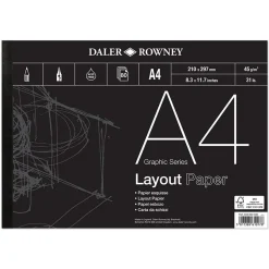 DR Layoutblokk 45 g A4