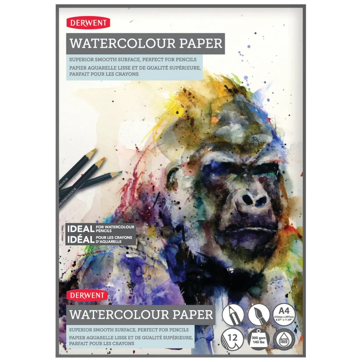 DW Watercolour Pad A4