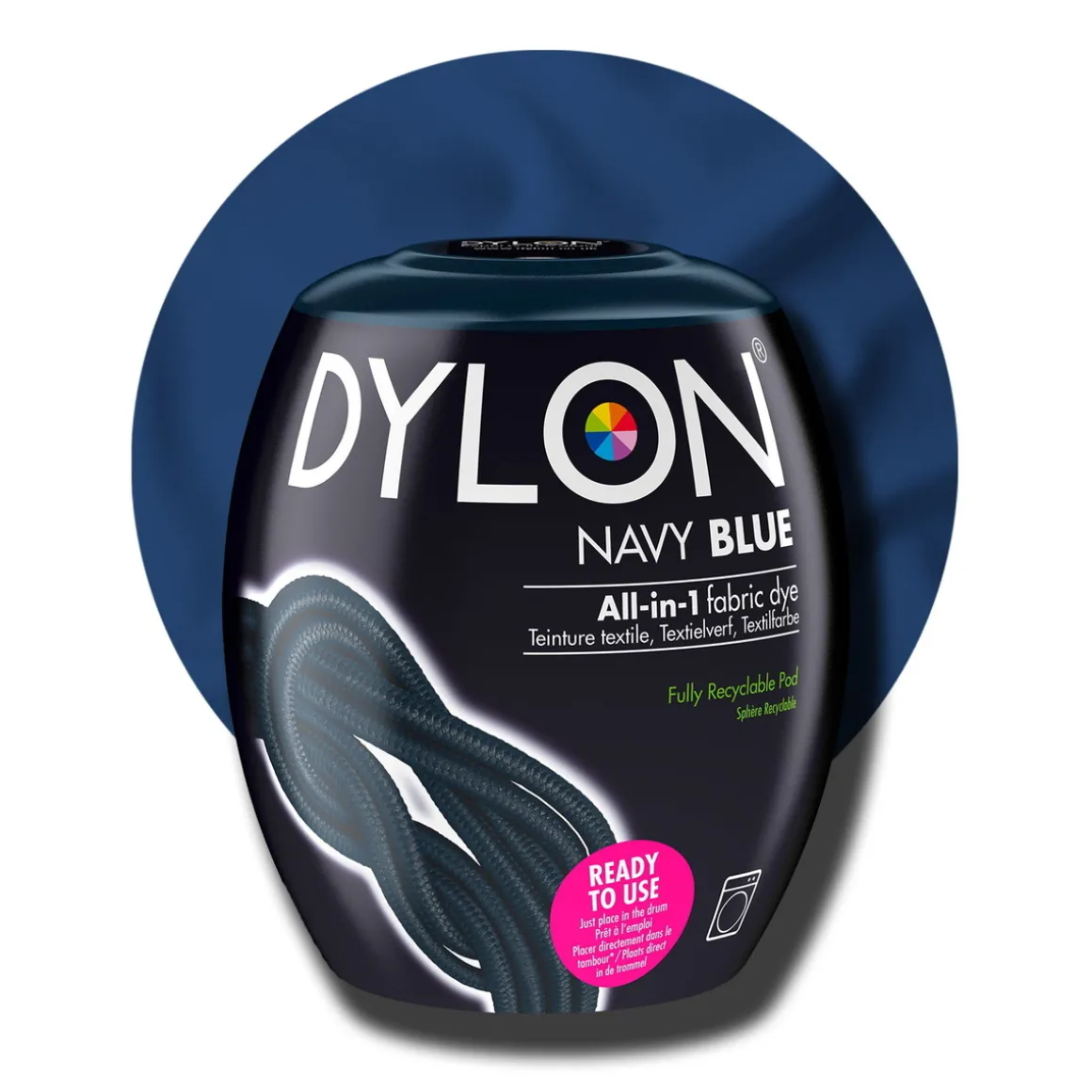 Dylon Pod All-in-1 tekstilfarge – Navy blue
