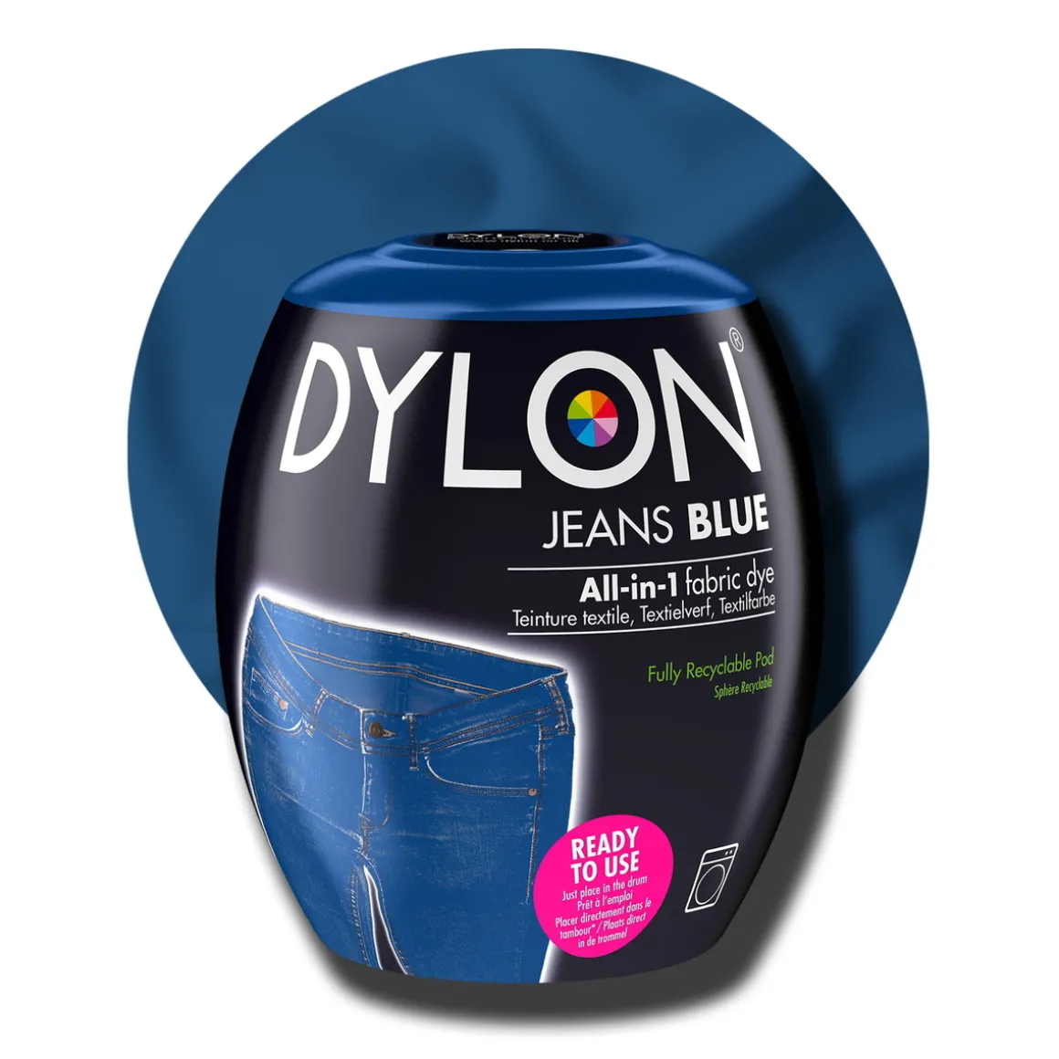 Dylon Pod All-in-1 tekstilfarge – Jeans blue