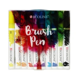 Ecoline Brush Pen Set - Primary 10-pack