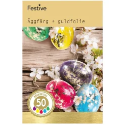 Eggmaling – gullfolie