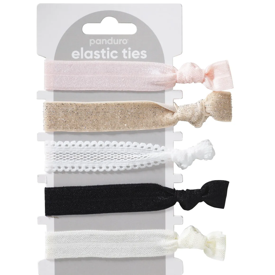Elastiske bånd Classy, 5 stk. i ulike utførelser 24–25 cm lange, 2 cm brede