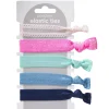 Elastiske bånd Colourful, 5 stk. i ulike utførelser 24–25 cm lange, 2 cm brede