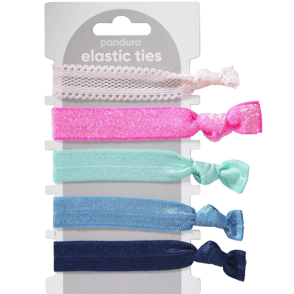 Elastiske bånd Colourful, 5 stk. i ulike utførelser 24–25 cm lange, 2 cm brede
