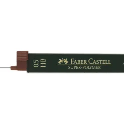 Faber-Castell blyantstift refill – 0,5 mm HB. Inneholder 12 stifter.