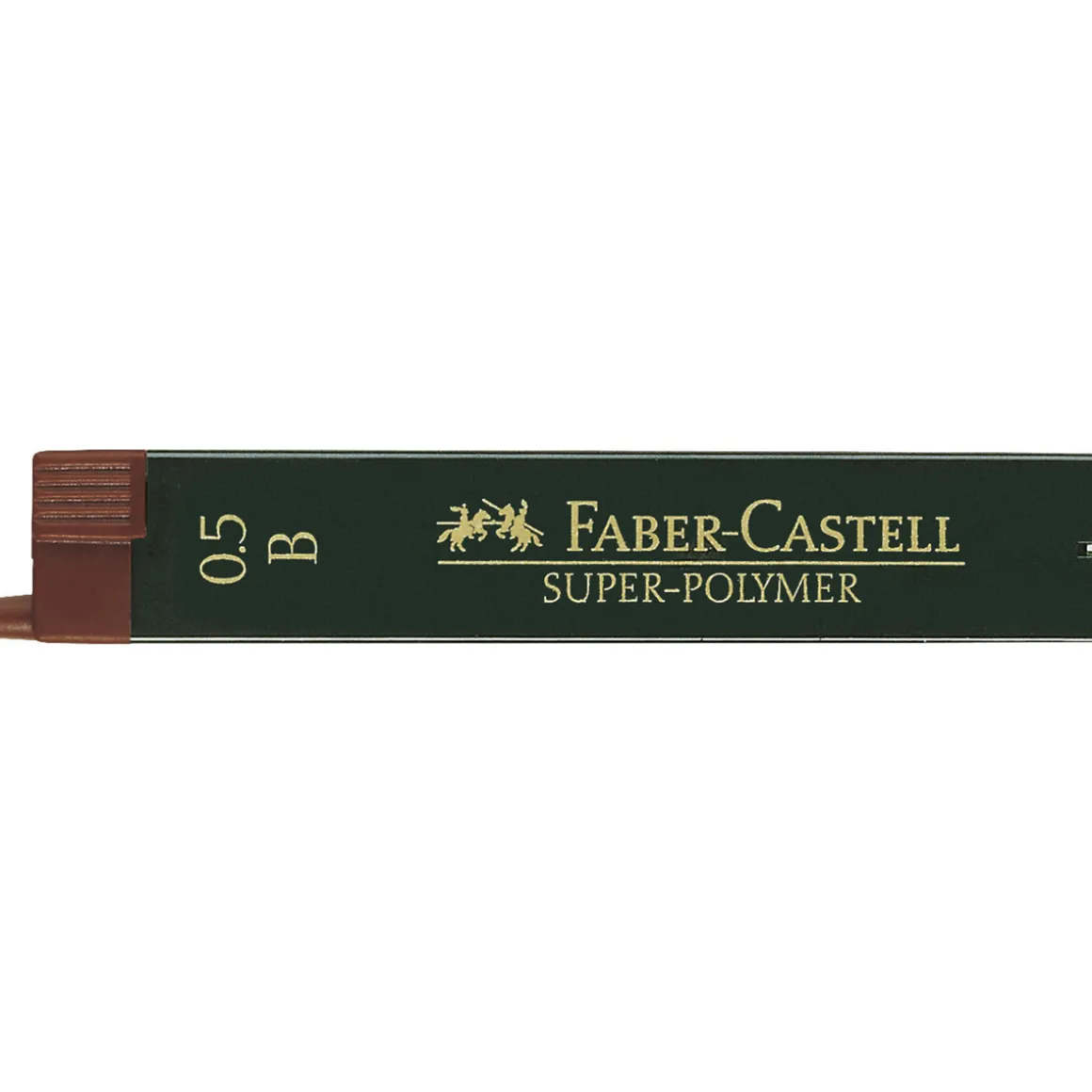 Faber-Castell blyantstift refill – 0,5 mm B. Inneholder 12 stifter.