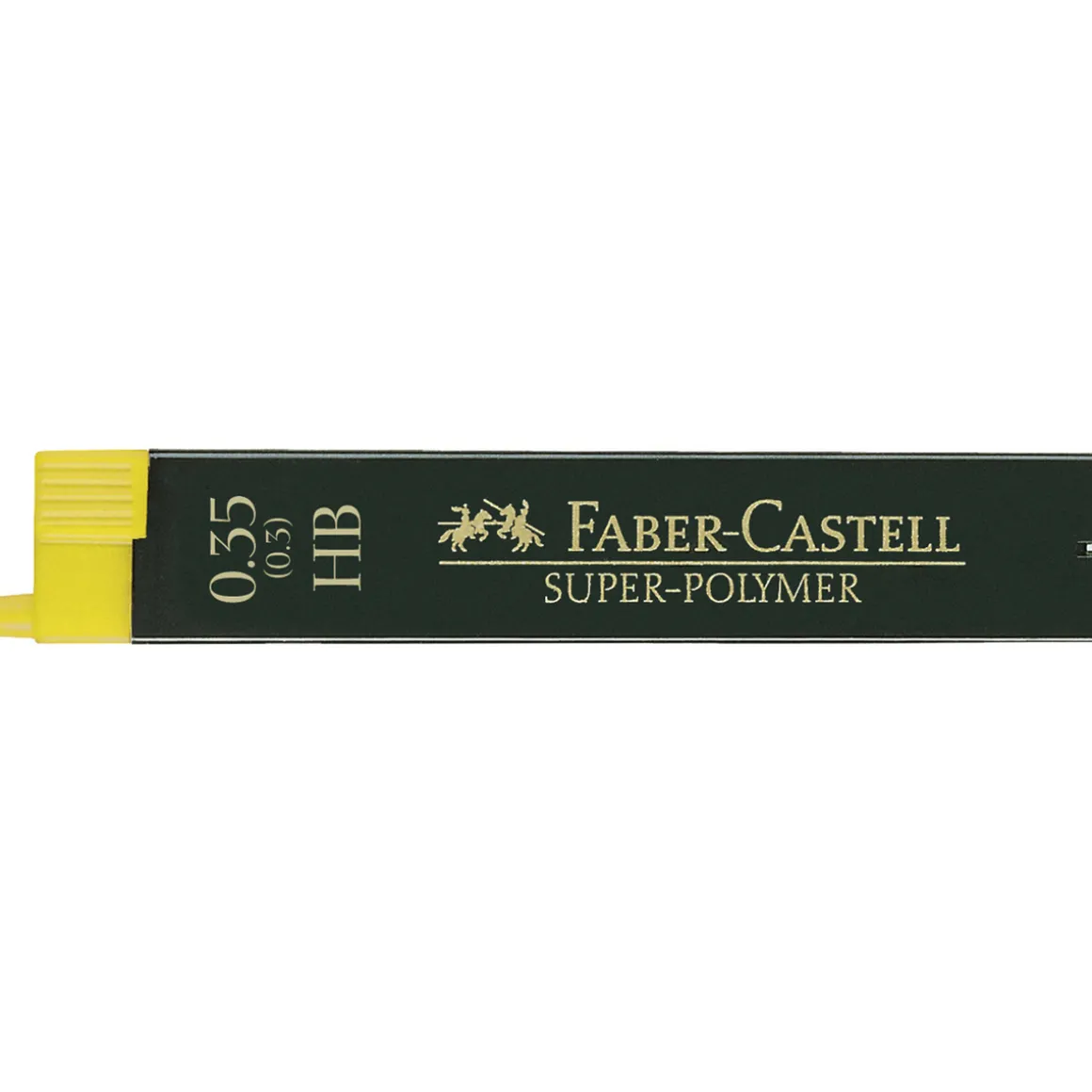Faber-Castell blyantstift refill – 0,35 mm HB. Inneholder 12 stifter.