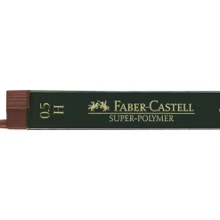Faber-Castell blyantstift refill – 0,5 mm 2H. Inneholder 12 stifter.
