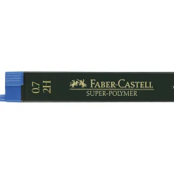 Faber-Castell blyantstift refill – 0,7 mm 2H. Inneholder 12 stifter.