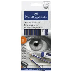 Faber-Castell Goldfaber graphite sketch set – lag skisser med blyant og grafitt