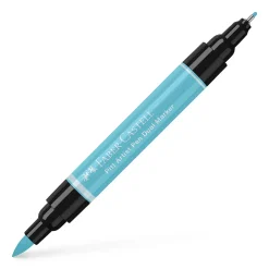 Faber-Castell PITT Artist Pen Dual Marker – Light cobalt turquoise 154