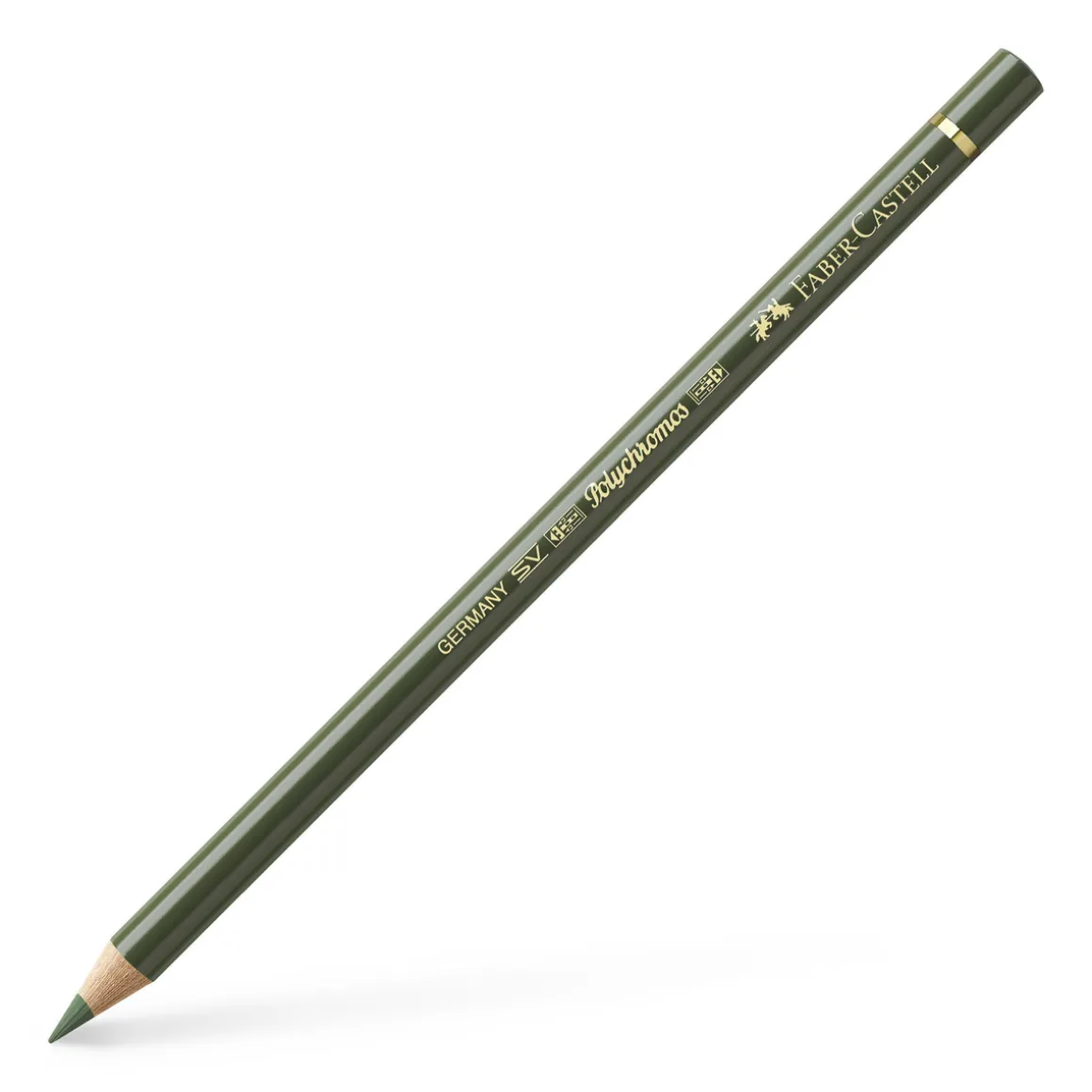 Faber-Castell Polychromos – Chrome Green Opaque 174