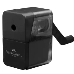 Faber-Castell svart bordblyantspisser for blyanter og fargeblyanter