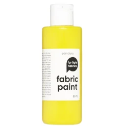 Fabric Paint 85 ml – blandingsgul tekstilfarge for lyse tekstiler