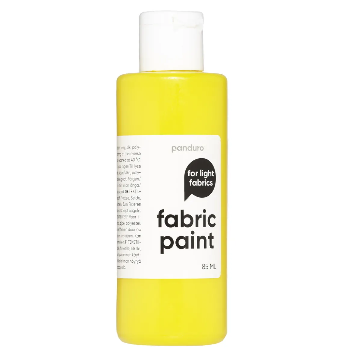 Fabric Paint 85 ml – blandingsgul tekstilfarge for lyse tekstiler