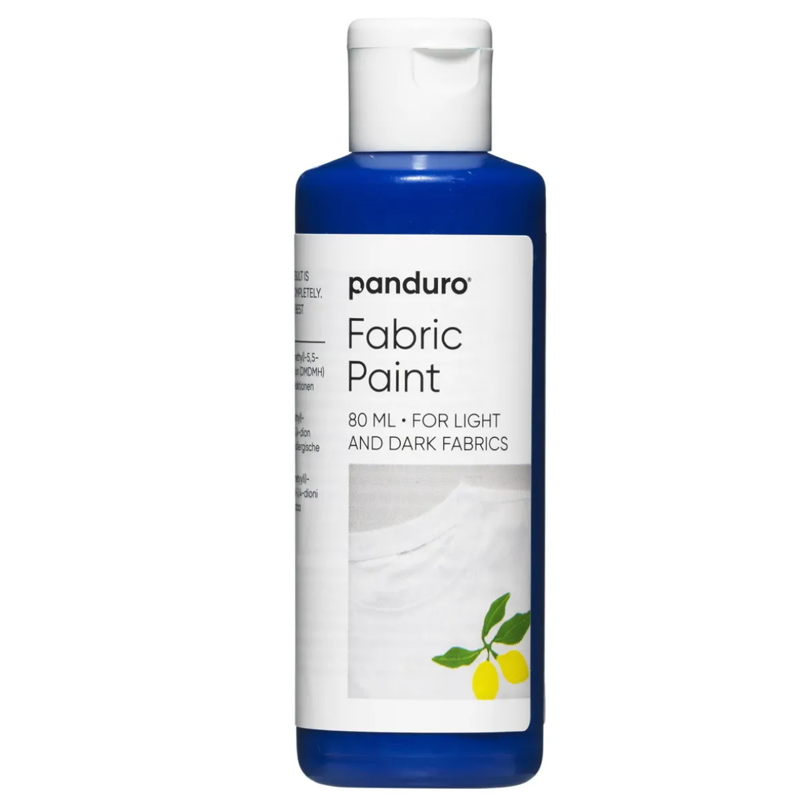 Fabric paint 80 ml – blå tekstilfarge for både lyse og mørke tekstiler