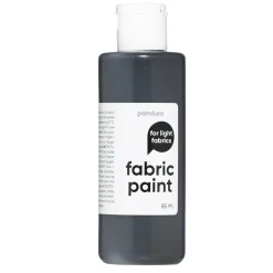 Fabric Paint 85 ml – grå tekstilfarge for lyse tekstiler