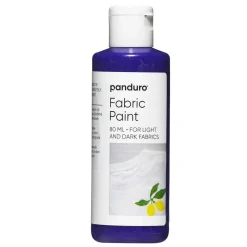 Fabric paint 80 ml – lilla tekstilfarge for både lyse og mørke tekstiler