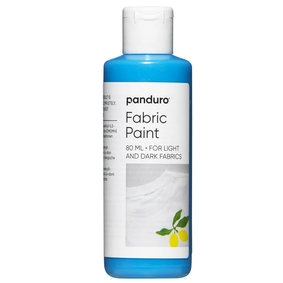 Fabric paint 80 ml – lyseblå tekstilfarge for både lyse og mørke tekstiler