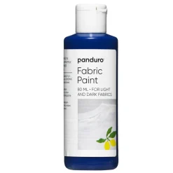 Fabric paint 80 ml – marineblå tekstilfarge for både lyse og mørke tekstiler
