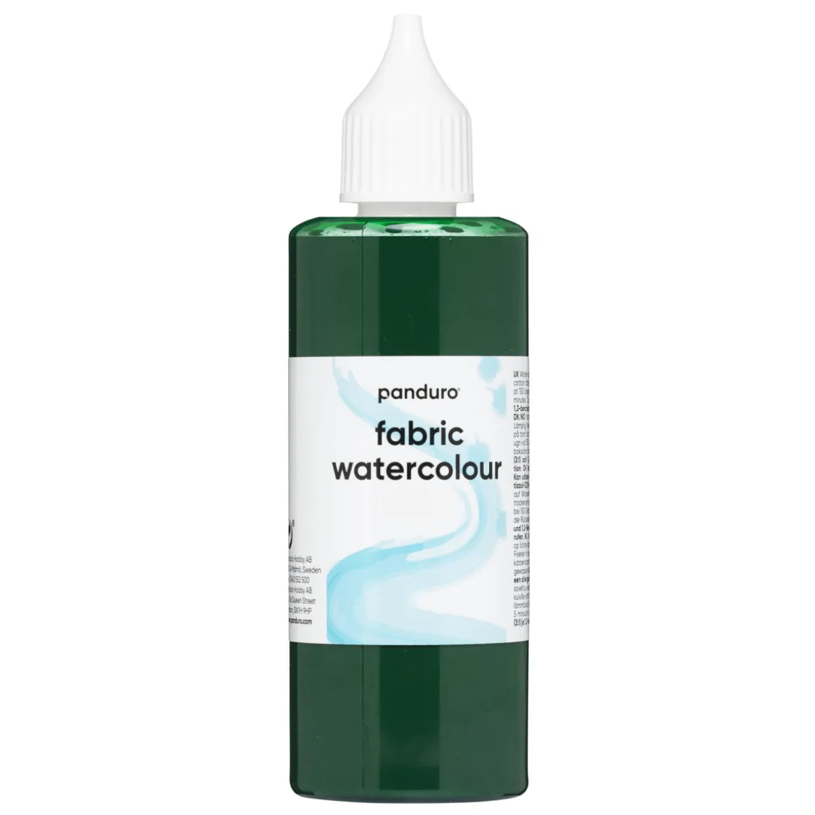 Fabric Watercolour 85 ml – grønn tekstilfarge akvarell