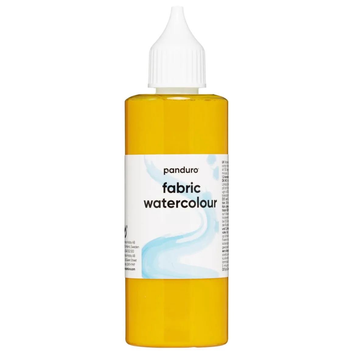 Fabric Watercolour 85 ml – gul tekstilfarge akvarell