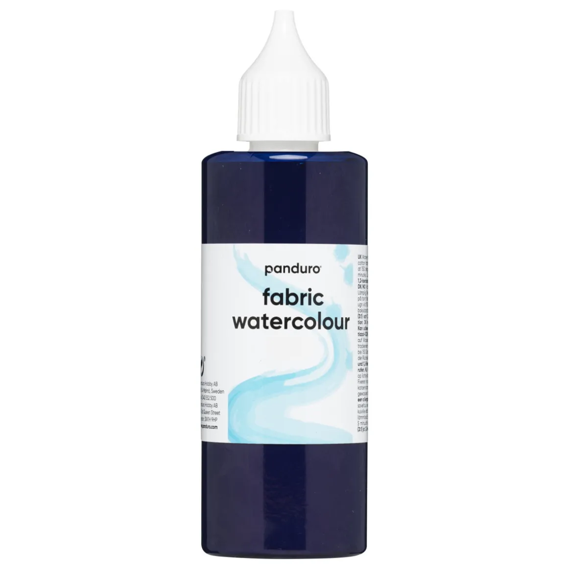 Fabric Watercolour 85 ml – mørkeblå tekstilfarge akvarell