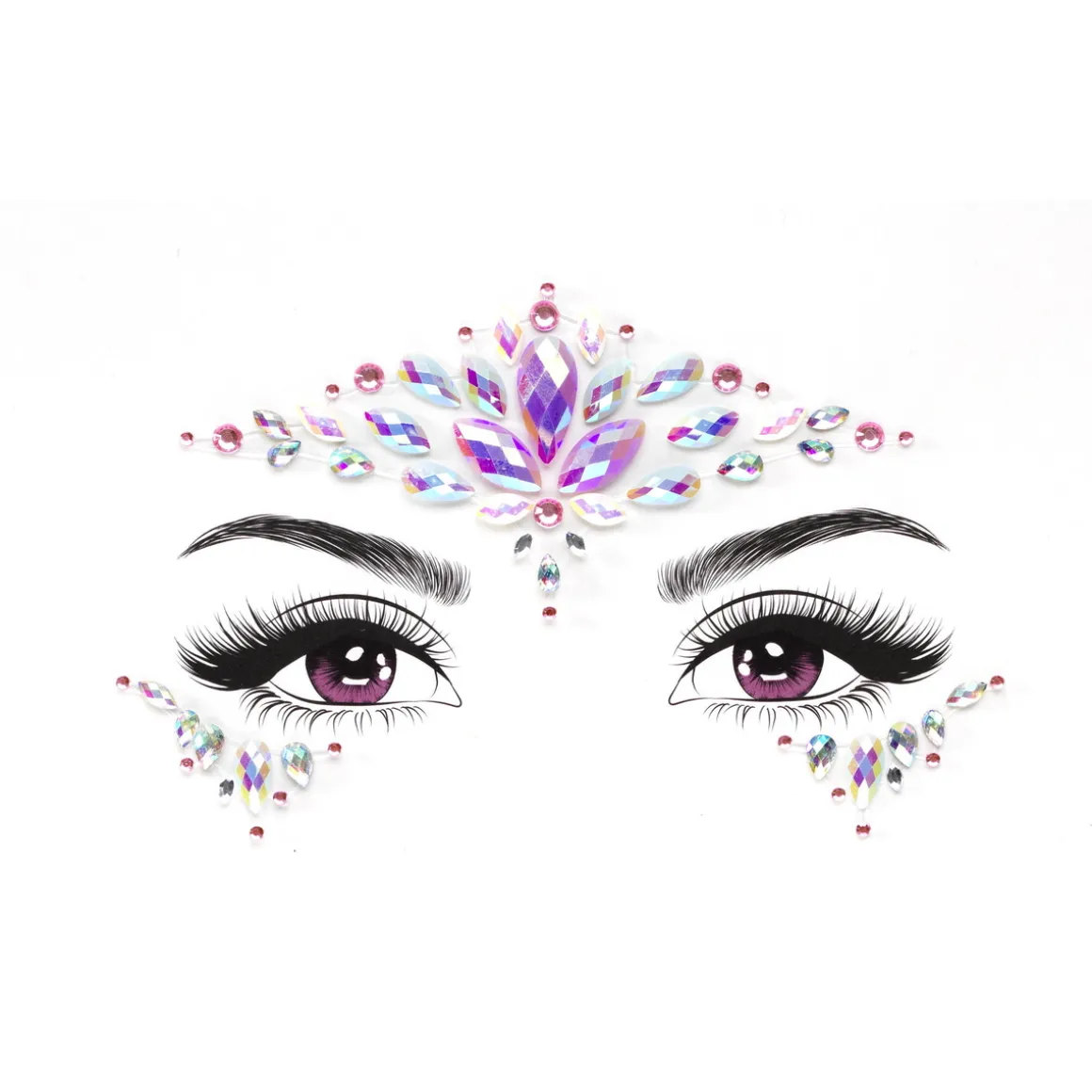 Face Jewels Fairytale Princess – ansiktssmykker som blir en eventyrprinsesse!