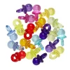 20 fargerike smokker som blir søte perler, anheng og charms – Ø10 mm, lengde 19 mm