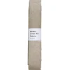 Ferdigklippet stoffstykke av linmiks 100×137 cm naturfarget