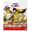 Fimo metallblader Gull 10 ark