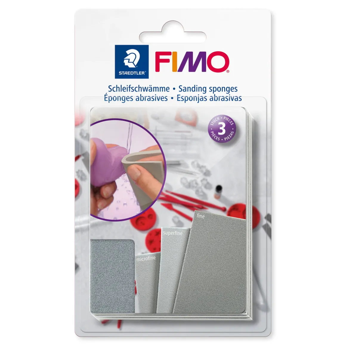 Fimo Polish set 3 stk