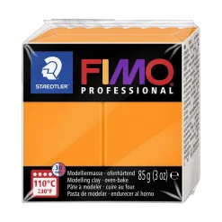 Fimo professional 85 g orange – modelleire for fine detaljer