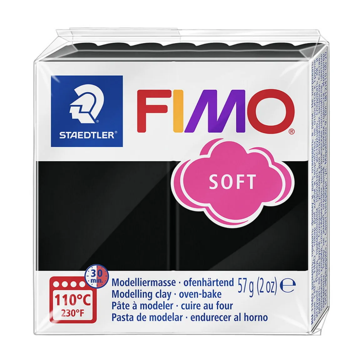 Fimo Soft 57 g Black