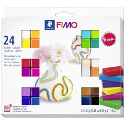 Fimo soft 25 g 24 farger