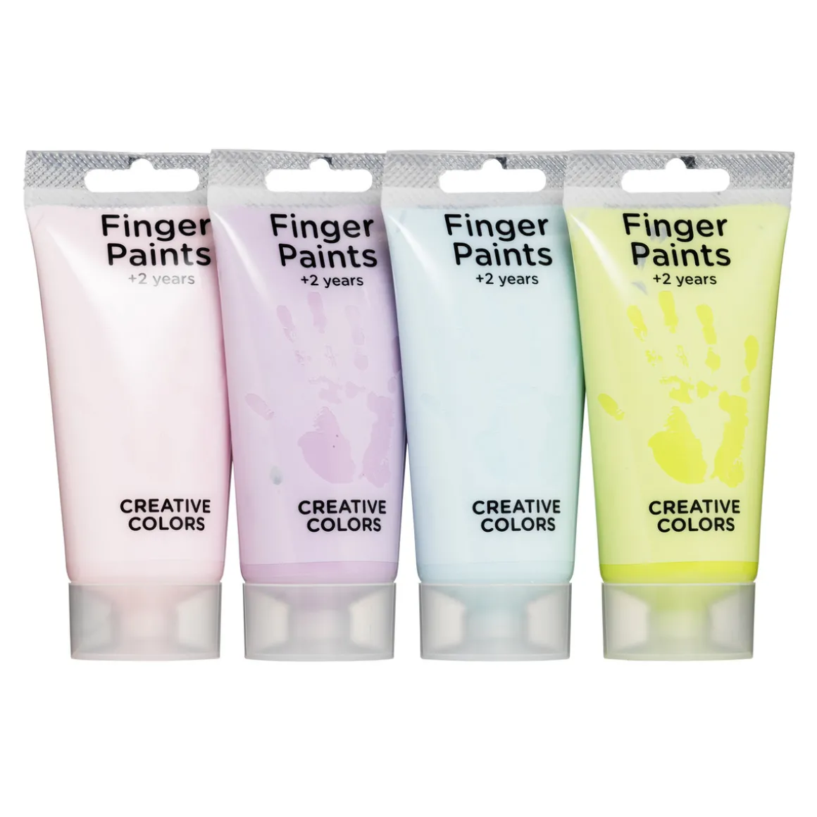Fingermaling 4p pastell