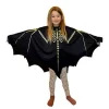 Flaggermus – poncho for utkledning til Halloween og karneval, fra 4–7 år