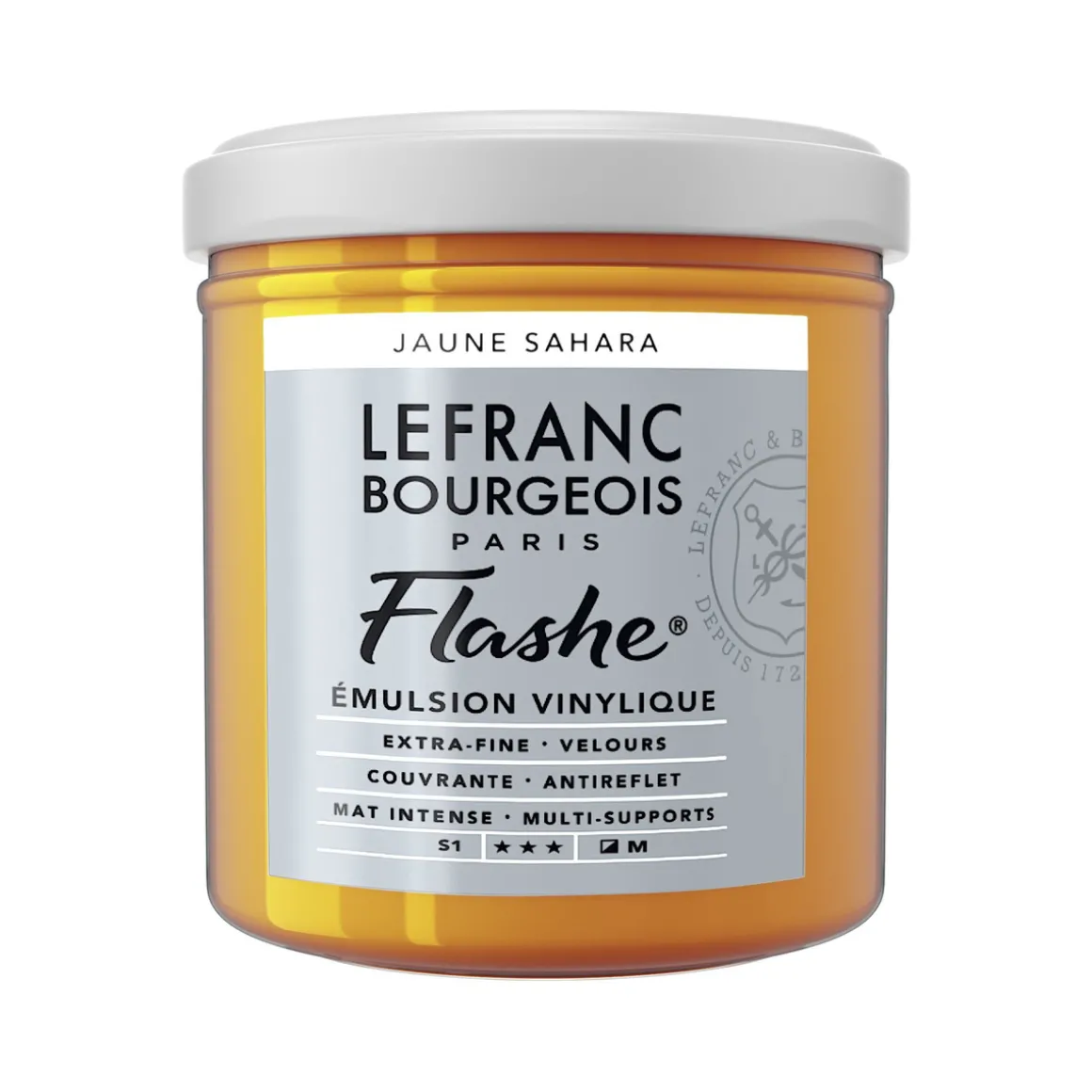 Flashe vinylmaling 125 ml Sahara Yellow / Gold Yellow 194/176